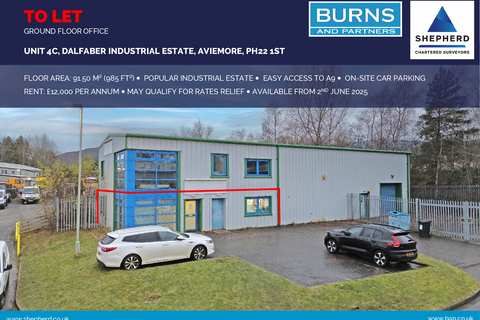 Industrial development to rent, Dalfaber Dr Aviemore PH22 1ST