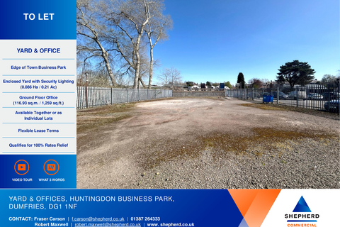 Land to rent, Huntingdon Rd Dumfries DG1 1NF