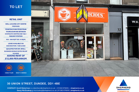 Office to rent, 30 Union St Dundee DD1 4BQ