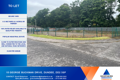 Land to rent, George Buckman Dr Dundee DD2 3SP