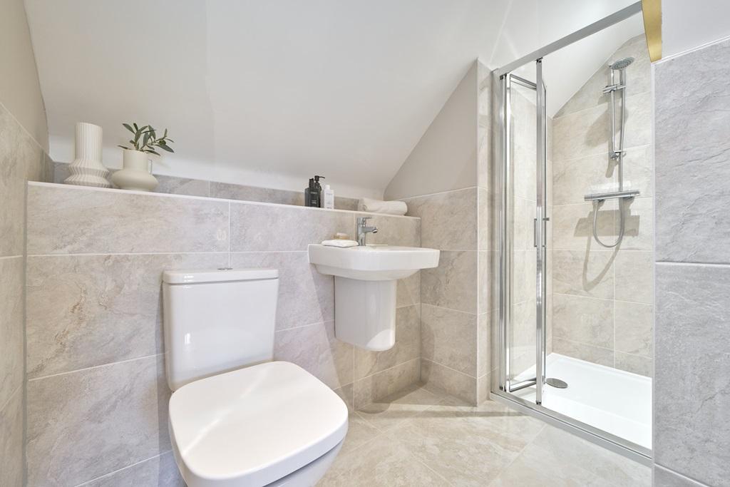 An en suite bathroom away from the family