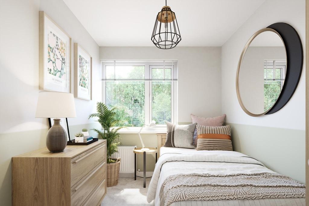 Bedroom 4 makes an ideal guest bedroom