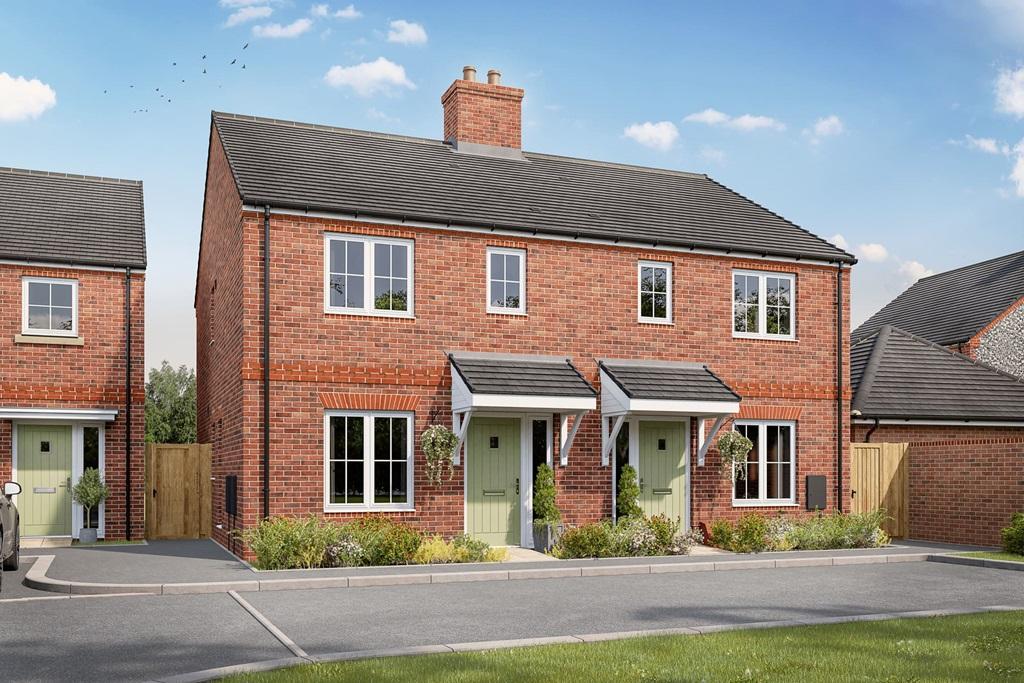 Artist's impression of a typical Brambleford home