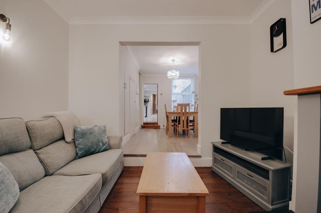 Open-plan living area