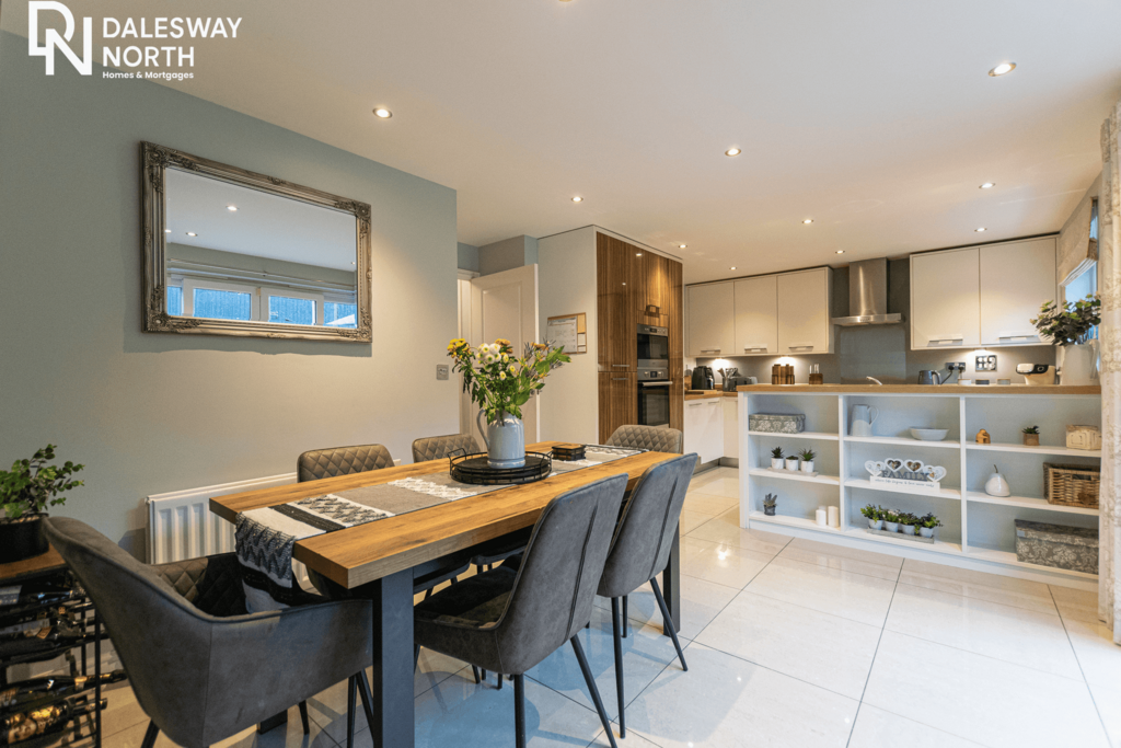 Open plan reception/kitchen one