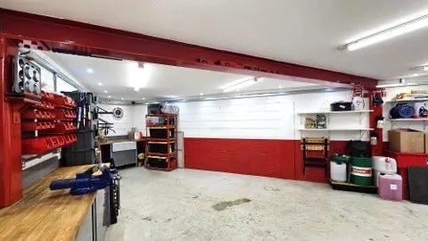 Garage interior
