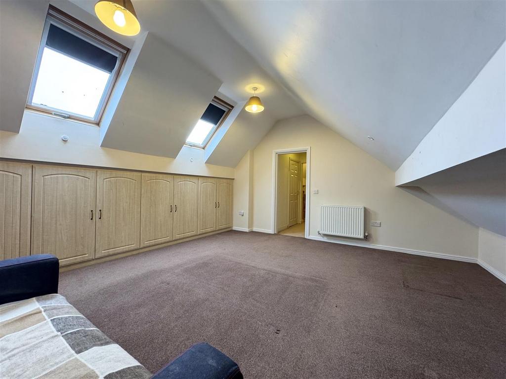 Attic bedroom