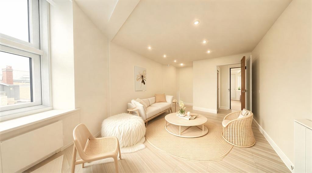 Living Room - Virtually Staged