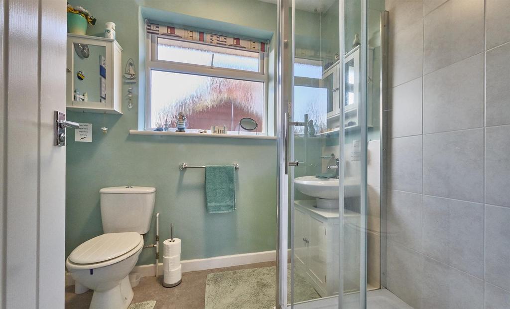 Shower room to rear