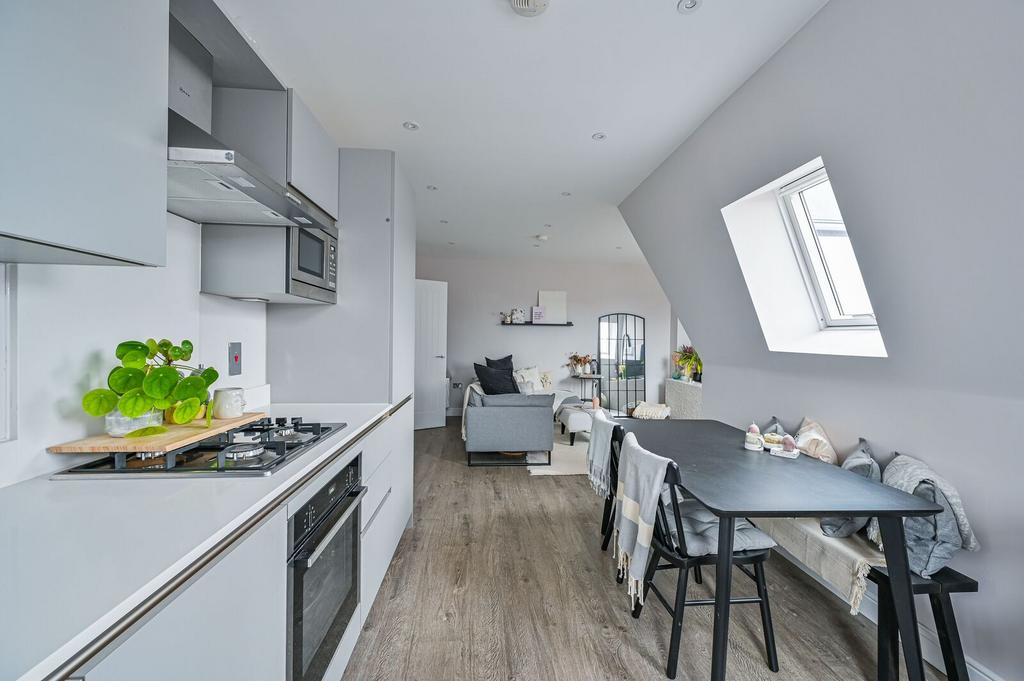 Open-plan living area, open plan living