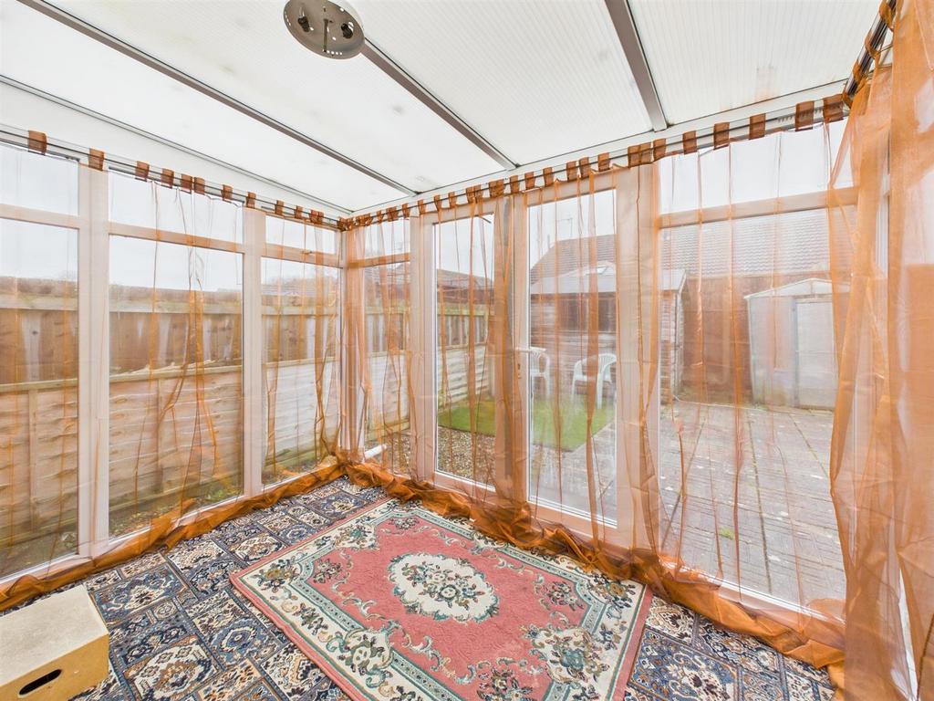 Upvc conservatory: