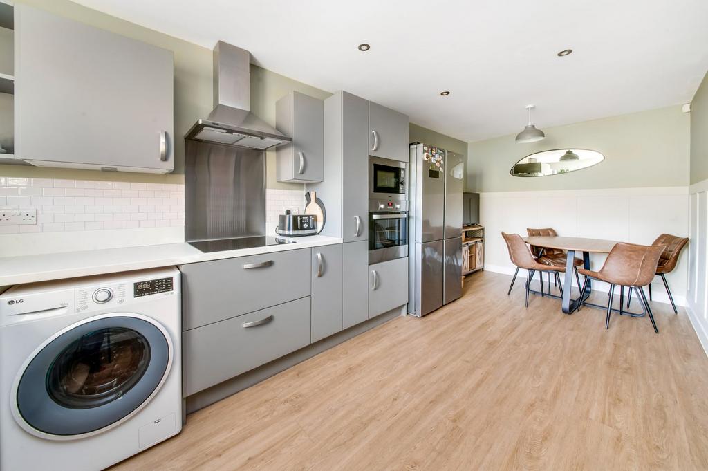 Open plan dining kitchen