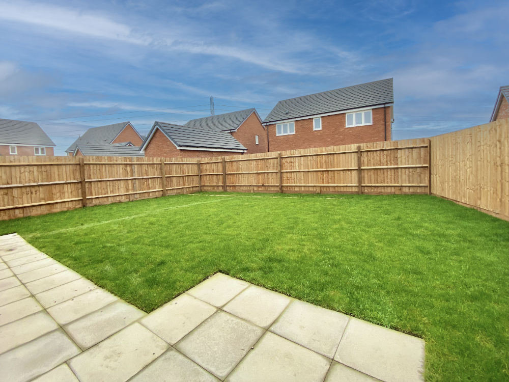 Rear garden
