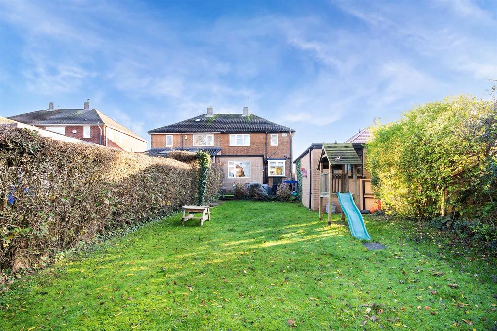 Rear of Property
