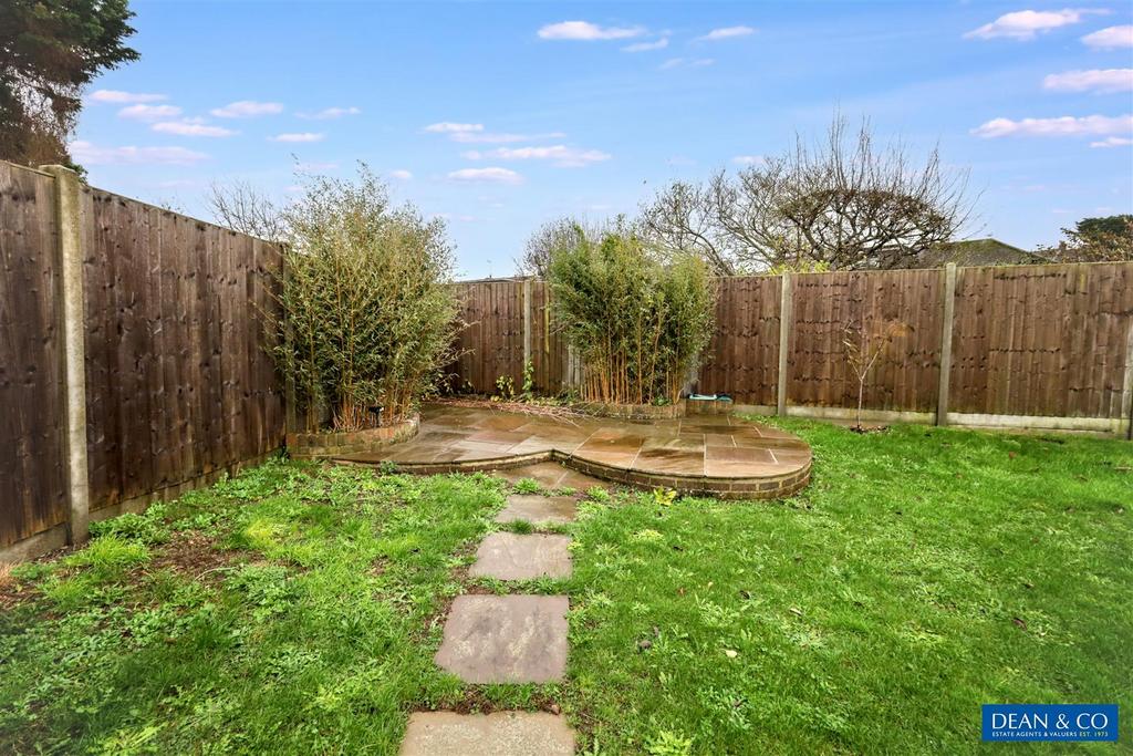 Rear garden