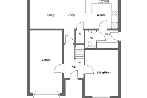 4 bedroom detached house for sale, Gerddi Rhosyn, Kilgetty, Pembrokeshire, SA68