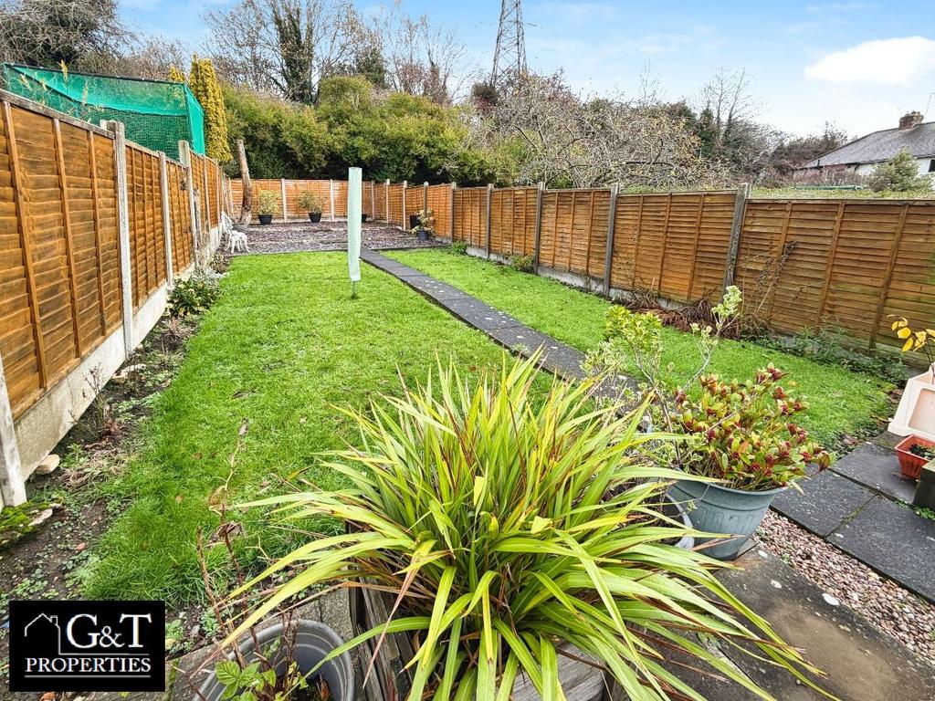 Rear garden