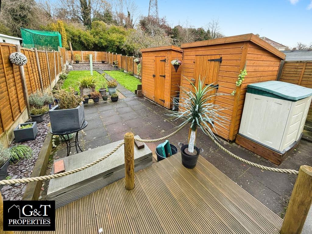 Rear garden