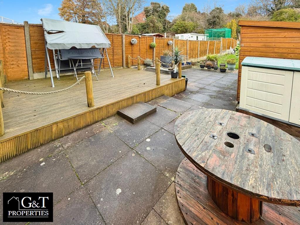 Rear garden