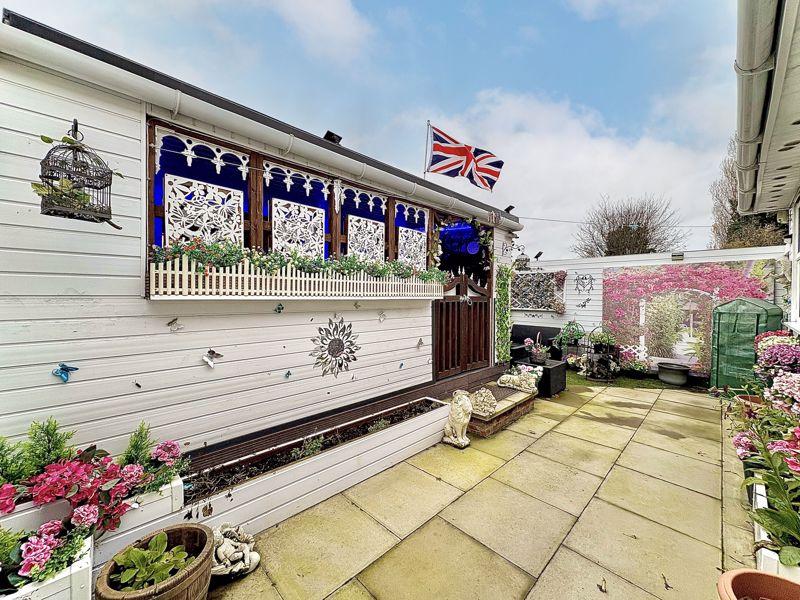 Rear garden