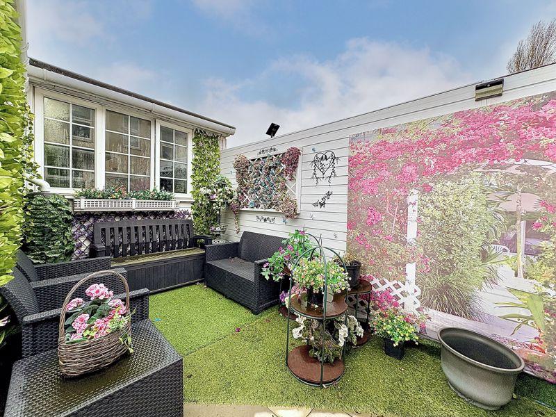 Rear garden