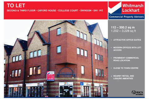 Office to rent, Regent Circus Swindon SN1 1PZ