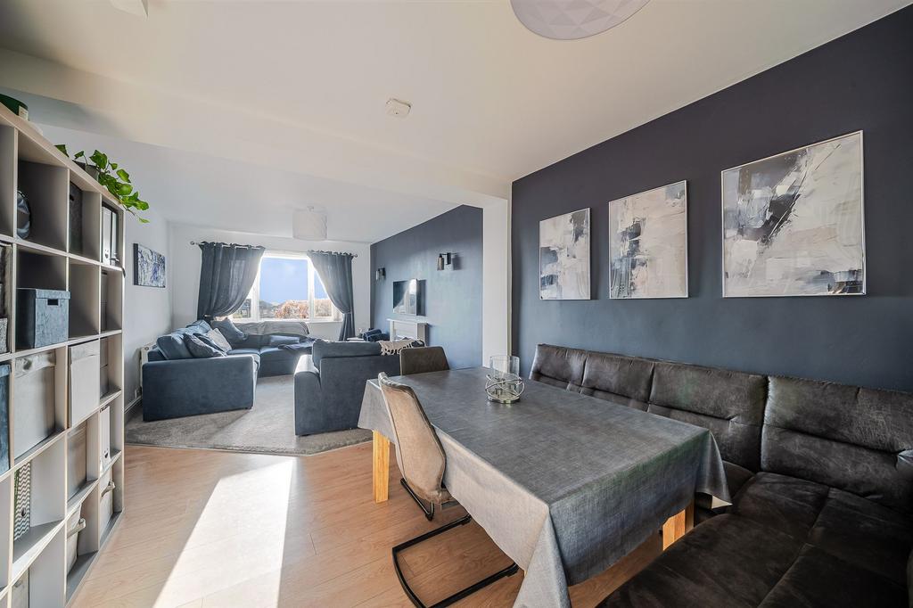 Living and dining room