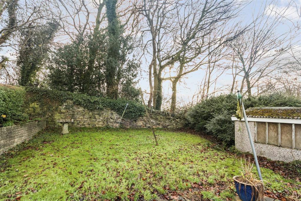 Private enclosed garden
