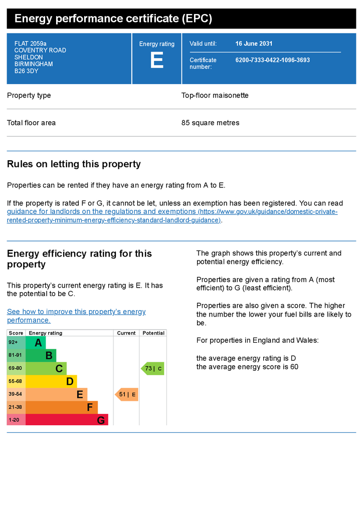 EPC Certificate