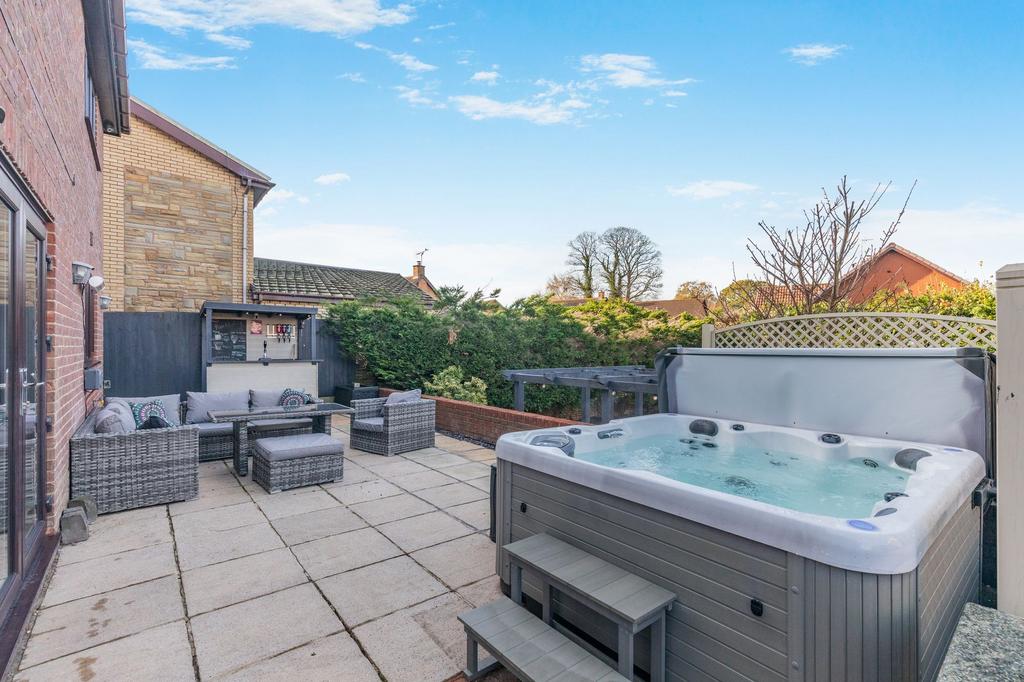Rear garden