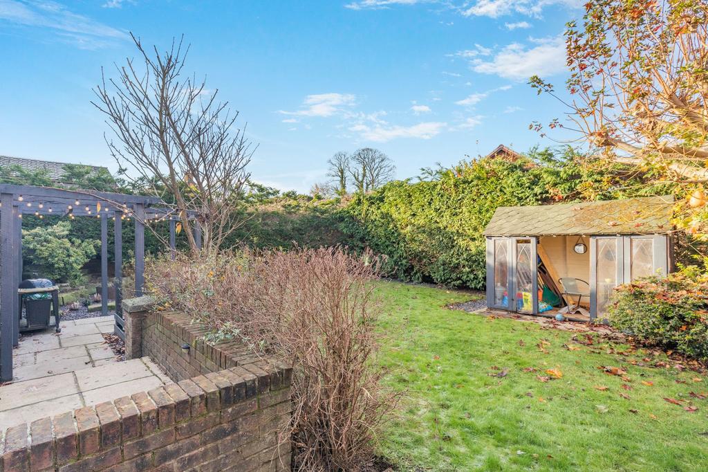 Rear garden