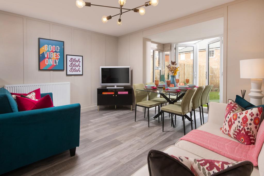 The interior of The Cannington Show Home at...
