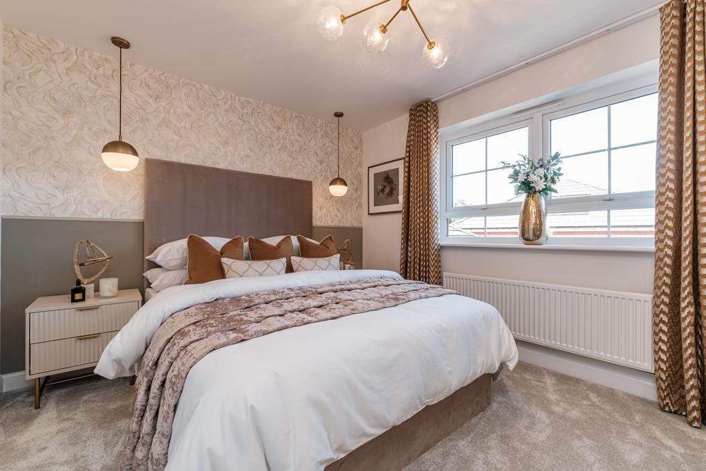 Interior view of the main bedroom in our 3 bed...