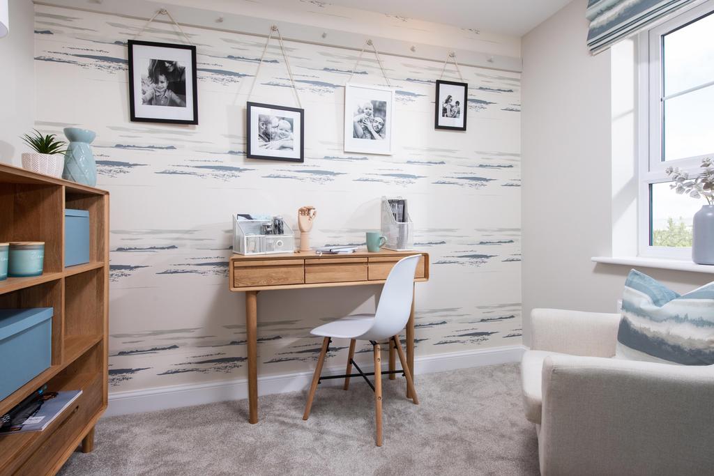 Internal image of the Study/4th bedroom in the...