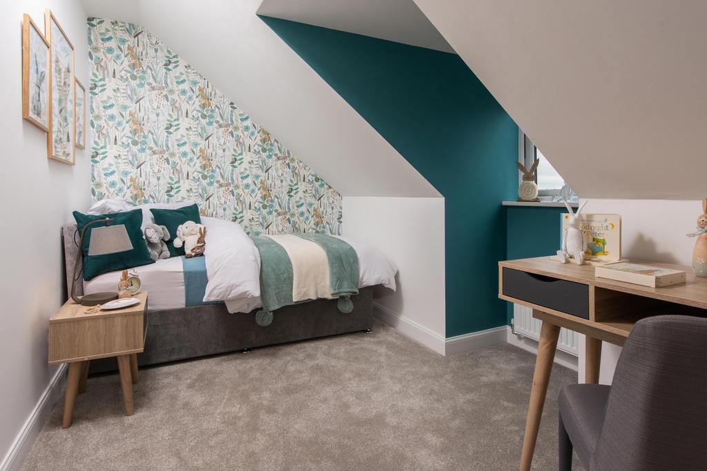 Internal image of the Kingsville single bedroom