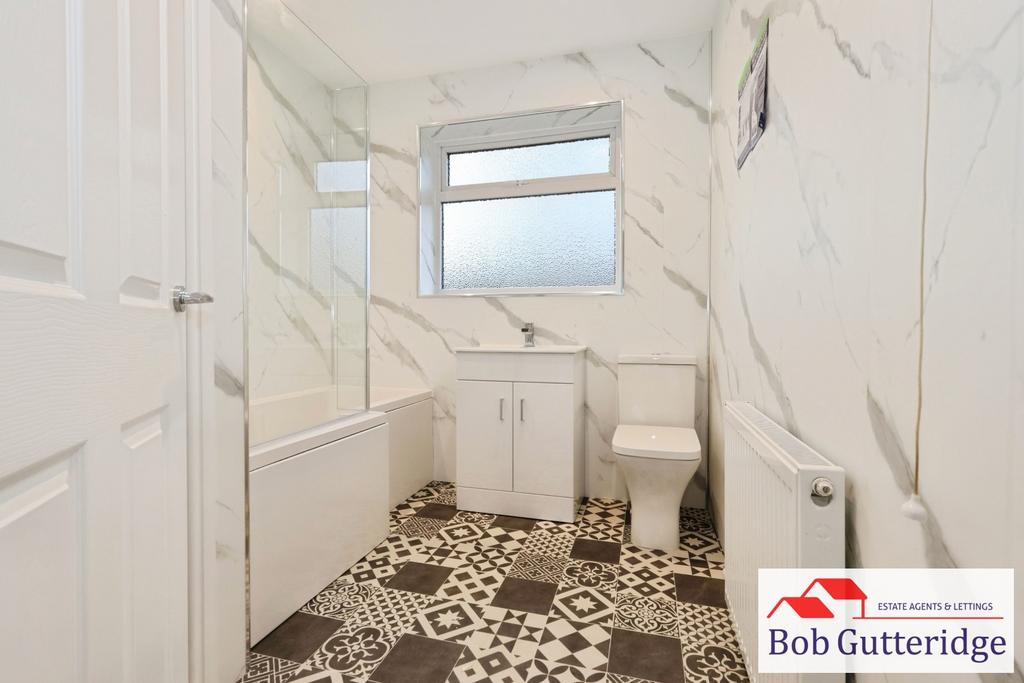 New first floor bathroom