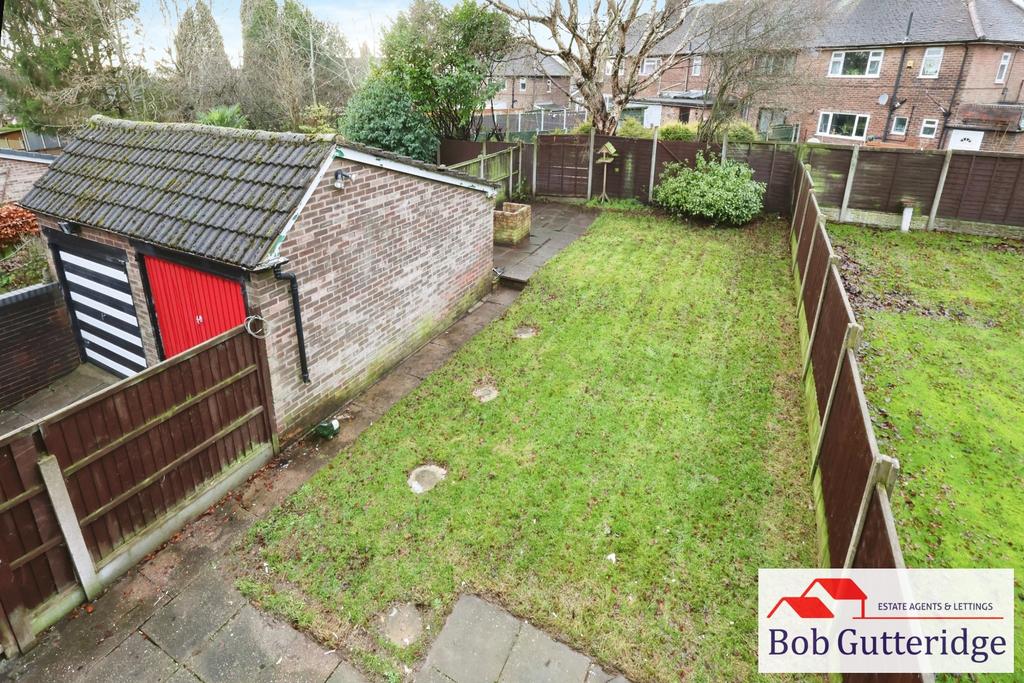 Enclosed rear garden