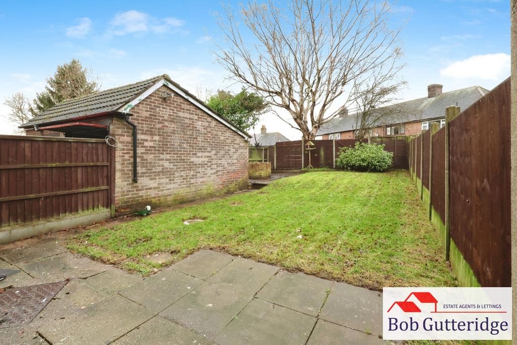 Enclosed rear garden