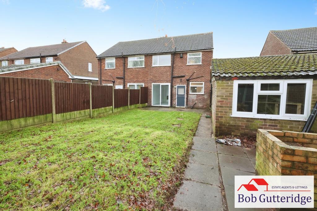 Enclosed rear garden