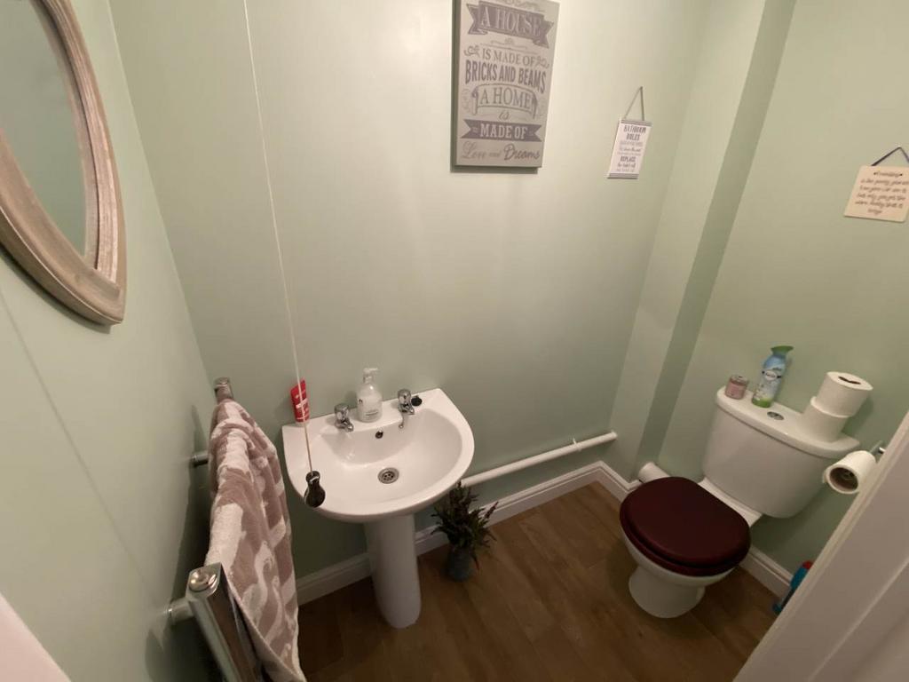 Downstairs cloakroom
