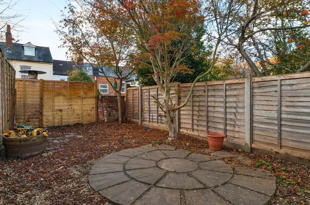 Private rear garden