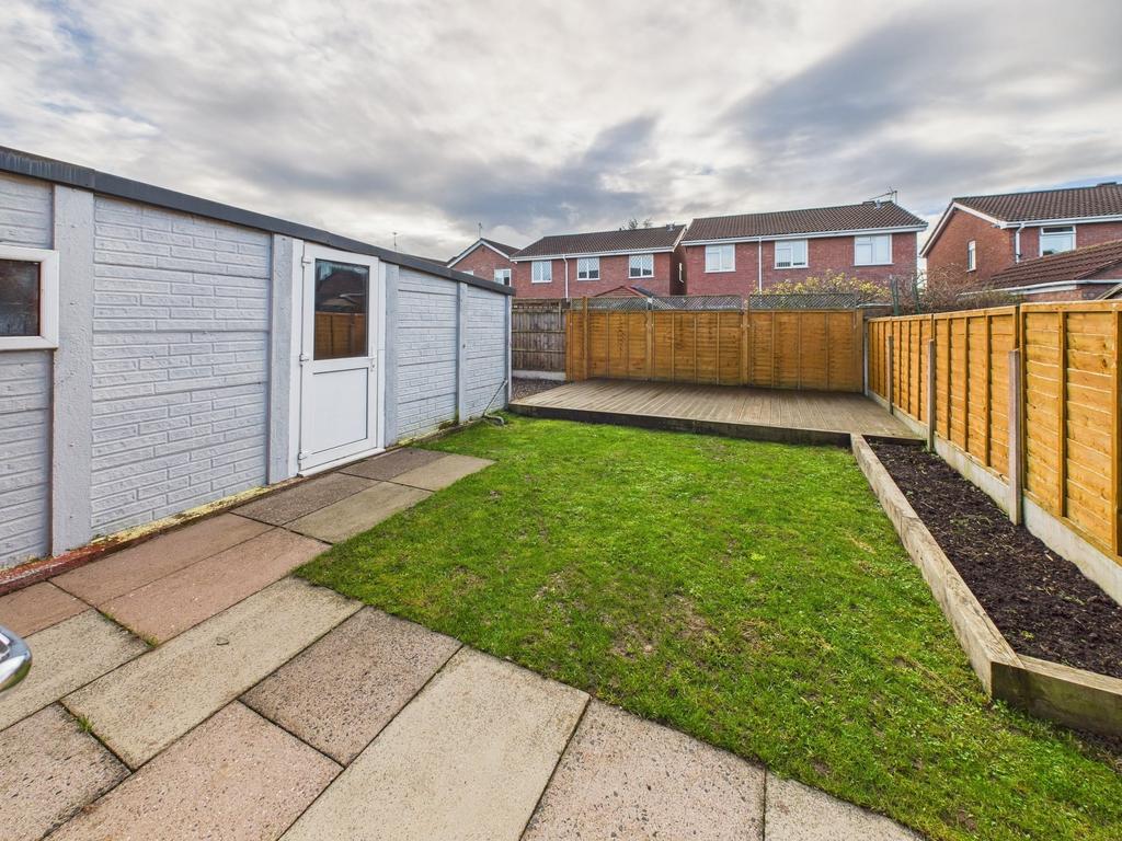 Rear garden