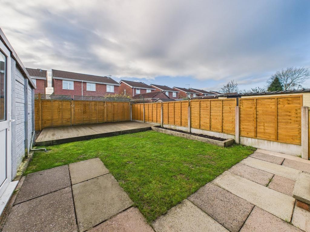 Rear garden