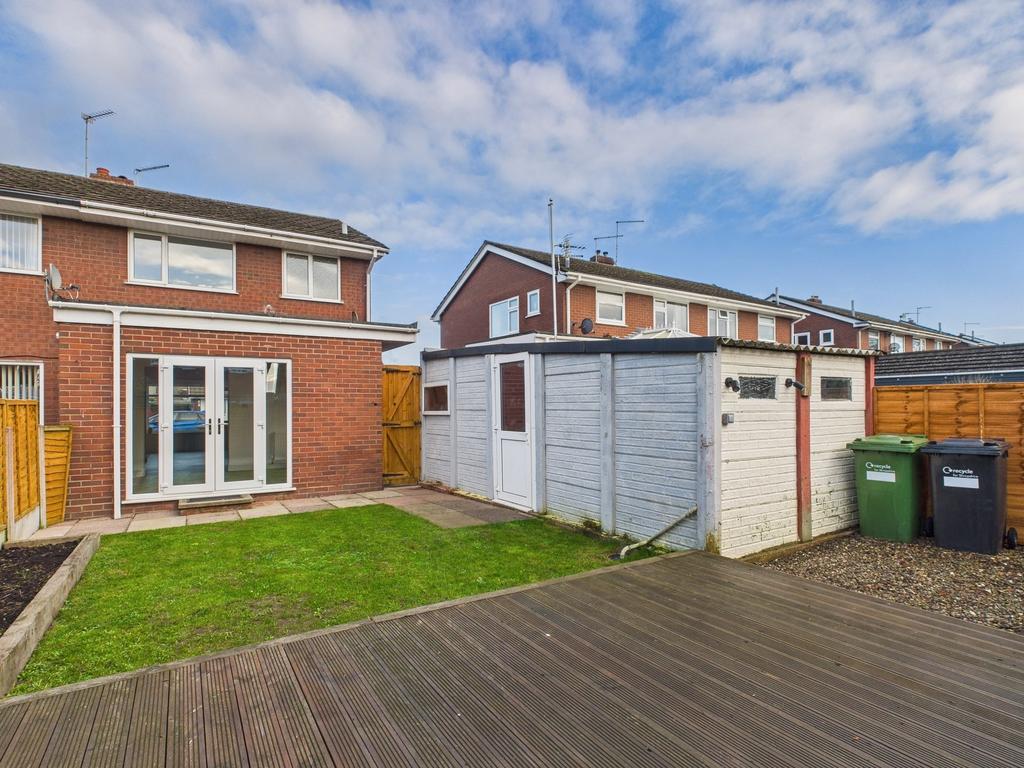Rear garden