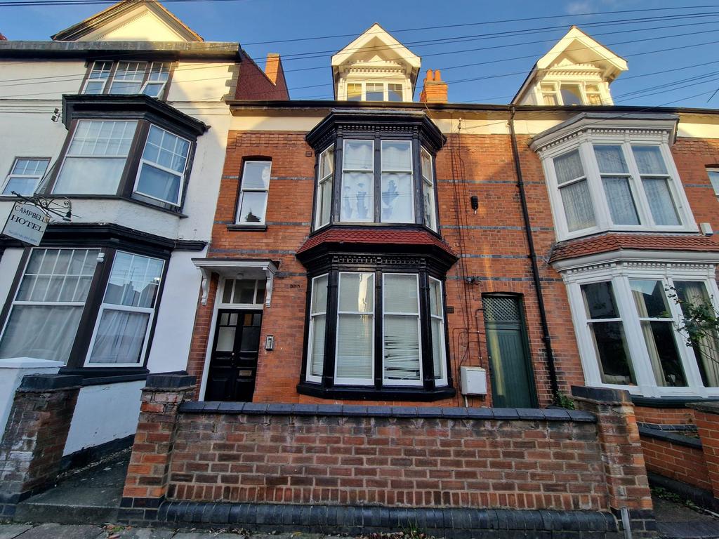 Terraced house exterior