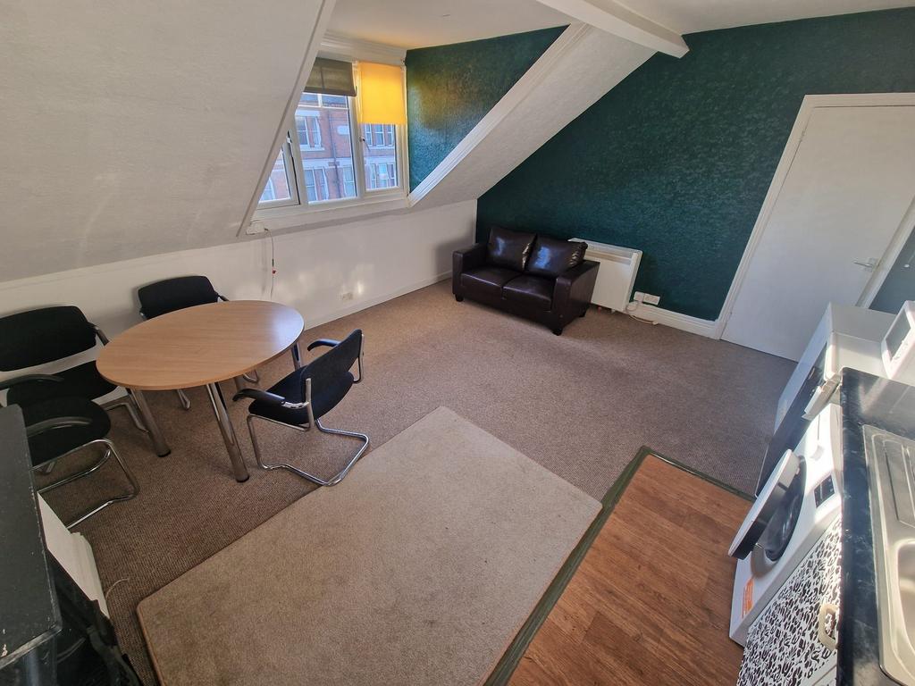 Open-plan living area