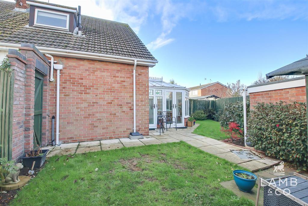 Outside rear