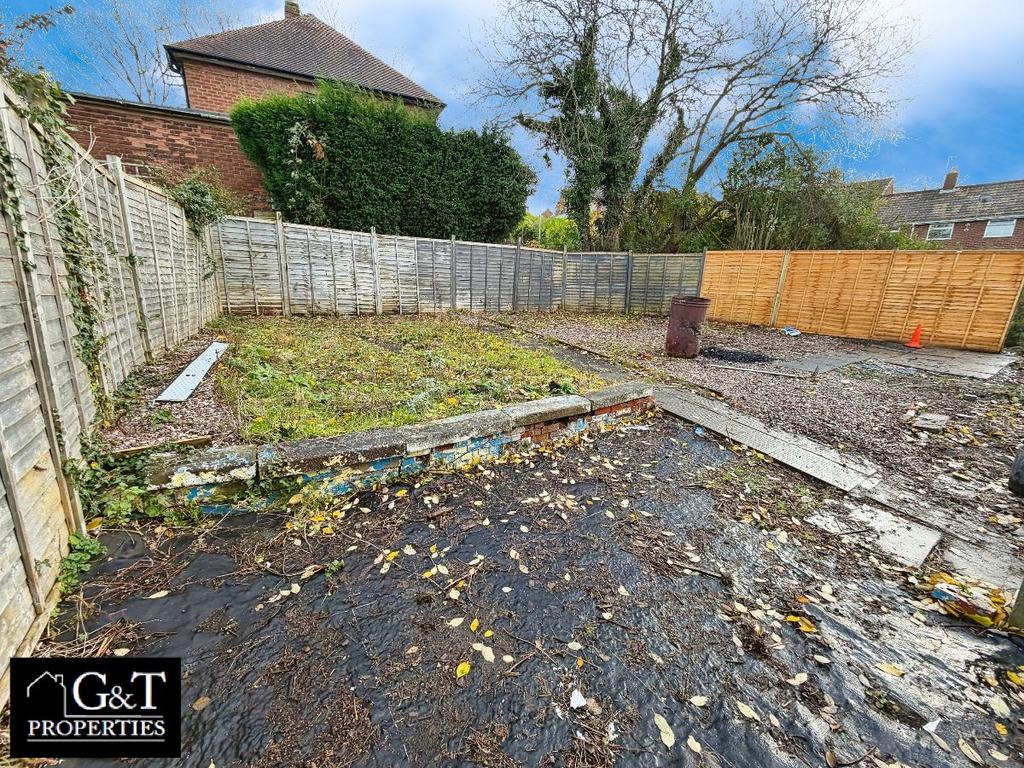 Rear garden