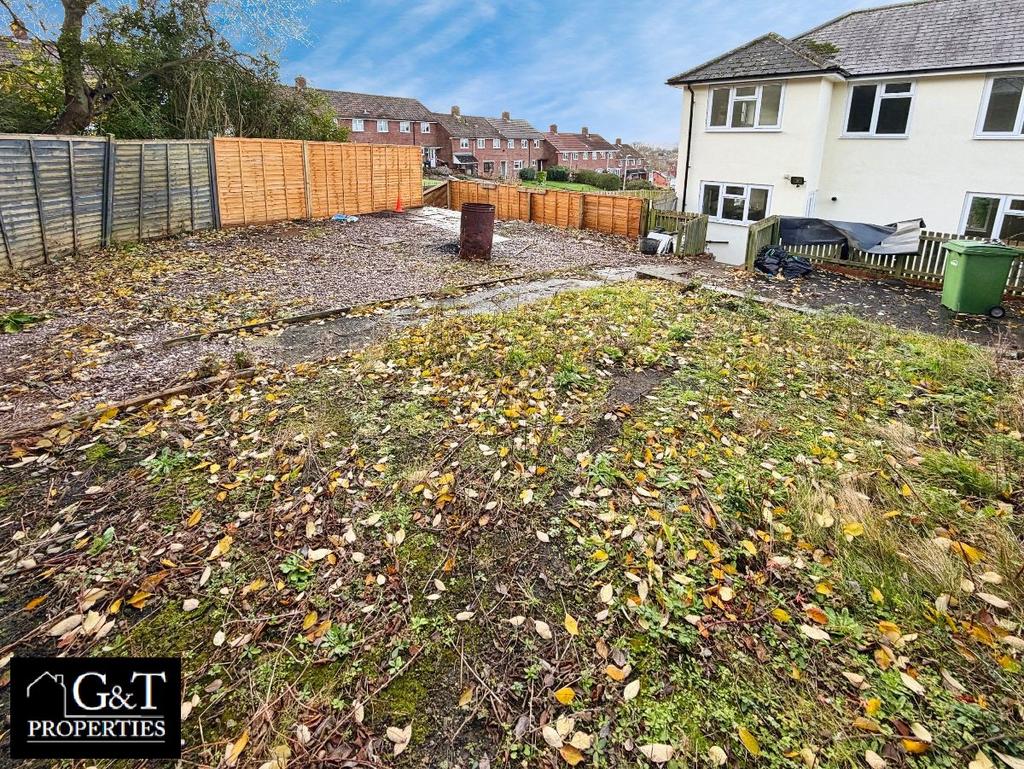 Rear garden