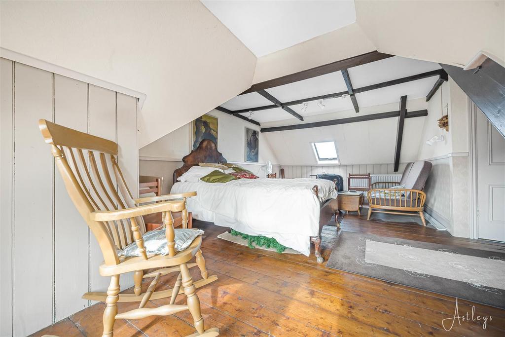 Attic bedroom